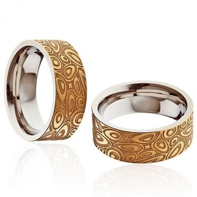 Обручальные кольца 9661 | 9661-O4104 - Студия обручальных колец OBRUCHALKI.com