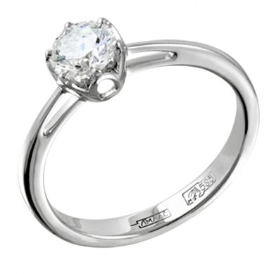 Помолвочное кольцо 1117-Р4126 - Ювелирный салон Русский символ