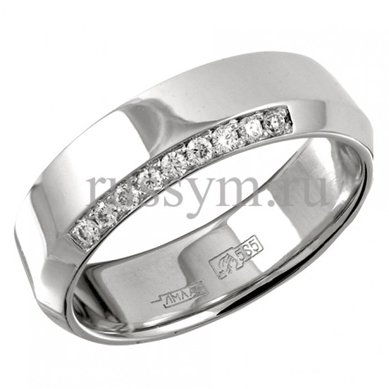 Обручальное кольцо 1004-Р4143 - Ювелирный салон Русский символ