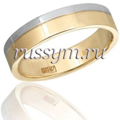 Обручальное кольцо 1051-Р4146 - Ювелирный салон Русский символ