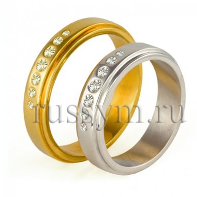 Обручальное кольцо 1064-Р4148 - Ювелирный салон Русский символ