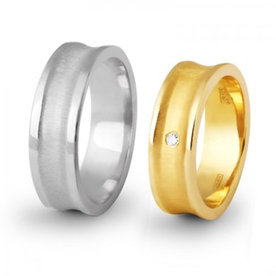 Обручальные кольца 1026 | 1026-А423 - Ювелирная компания Алмаз