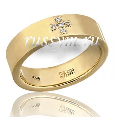 Обручальное кольцо № W80-Р4269 - Ювелирный салон Русский символ