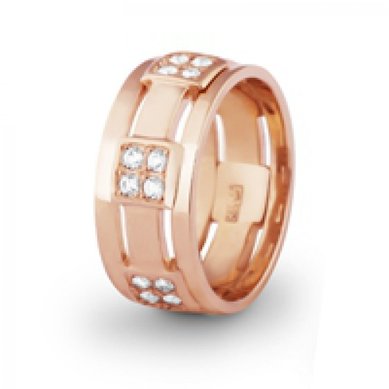 Обручальное кольцо 1047-А437 - Ювелирная компания Алмаз