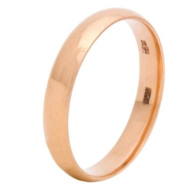 Обручальное кольцо 124к-С4562 - Сеть ювелирных салонов Сезам-Золото