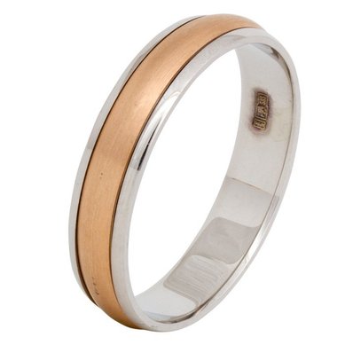 Обручальное кольцо Л22км-С4579 - Сеть ювелирных салонов Сезам-Золото