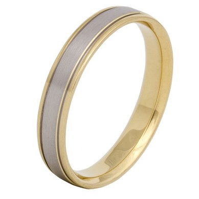 Обручальное кольцо 03355ж-С4597 - Сеть ювелирных салонов Сезам-Золото