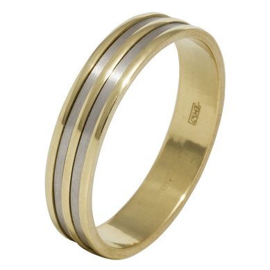 Обручальное кольцо ko1717-С4612 - Сеть ювелирных салонов Сезам-Золото