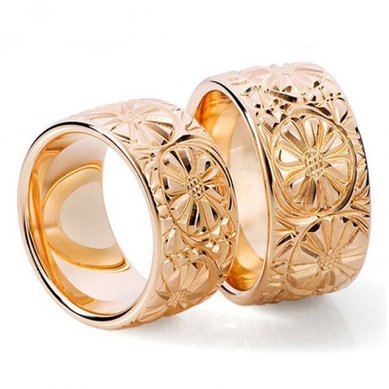 Обручальные кольца 13741 | 13741-O4616 - Студия обручальных колец OBRUCHALKI.com