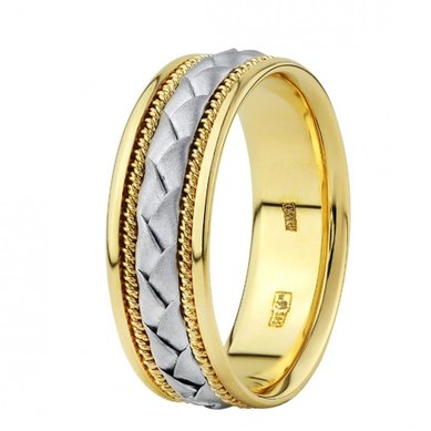 Обручальное кольцо 100274-Ю4656 - Ювелирный магазин Юверос