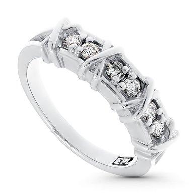 Обручальное кольцо Э01К040938-Э4675 - Ювелирный салон ЭПЛ Якутские Бриллианты