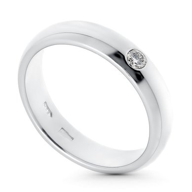 Обручальное кольцо Э01К081104-Э4680 - Ювелирный салон ЭПЛ Якутские Бриллианты