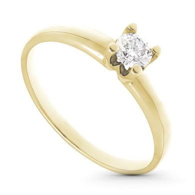 Помолвочное кольцо Э0ЭК111020-2-Э4689 - Ювелирный салон ЭПЛ Якутские Бриллианты