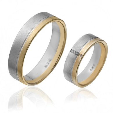 Обручальные кольца 341 | 341-К4729 - Ювелирный салон Комплимент