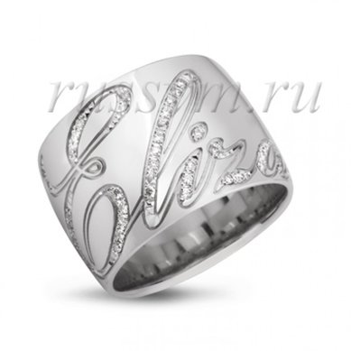 Обручальное кольцо Elizabeth-Р4758 - Ювелирный салон Русский символ