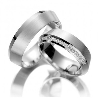 Обручальные кольца W-013 | W-013-S4920 - Ювелирный салон Skyline Jewelry