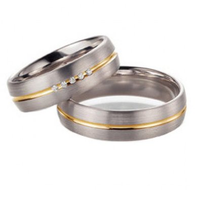 Обручальные кольца W-016 | W-016-S4923 - Ювелирный салон Skyline Jewelry