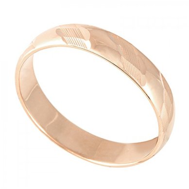 Обручальное кольцо З4966 - Ювелирный салон ЗОЛОТИ