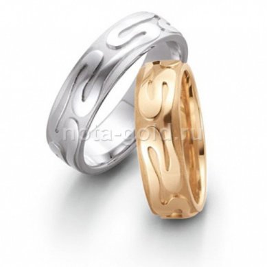 Обручальные кольца N5133 - Ювелирная мастерская Nota-Gold