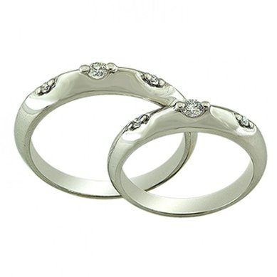 Обручальные кольца 1537 | 1537-М5150 - Ювелирный Дом Маска