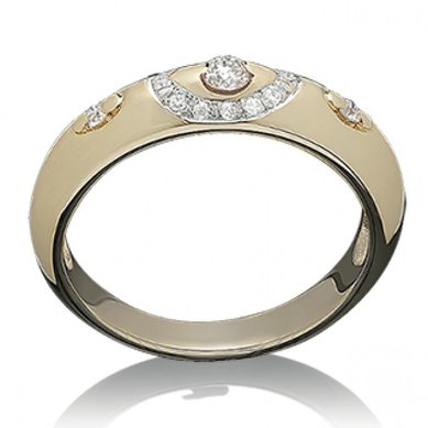 Обручальное кольцо 1537-М5151 - Ювелирный Дом Маска