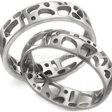 Обручальные кольца 1163 | 1163-N5178 - Ювелирная мастерская Nota-Gold