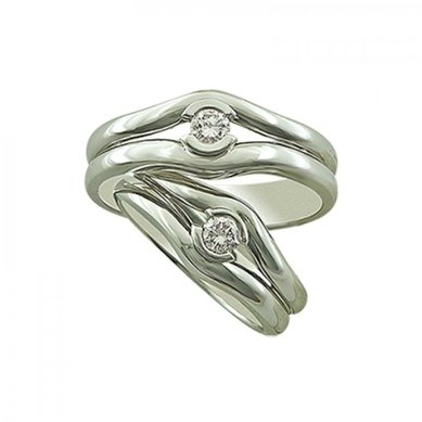 Обручальные кольца 1125 | 1125-М5191 - Ювелирный Дом Маска