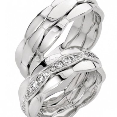 Обручальные кольца 1023 | 1023-N5208 - Ювелирная мастерская Nota-Gold