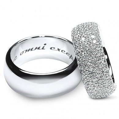 Обручальные кольца 191m | 191w-G5400 - Ювелирная компания Gem Tech / Джем Тэк