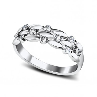 Обручальное кольцо 275w-G5443 - Ювелирная компания Gem Tech / Джем Тэк