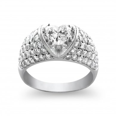 Помолвочное кольцо 59w-G5455 - Ювелирная компания Gem Tech / Джем Тэк