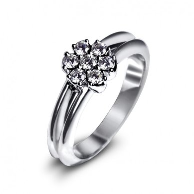 Помолвочное кольцо 224w-G5457 - Ювелирная компания Gem Tech / Джем Тэк