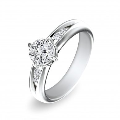 Помолвочное кольцо 250w-G5458 - Ювелирная компания Gem Tech / Джем Тэк