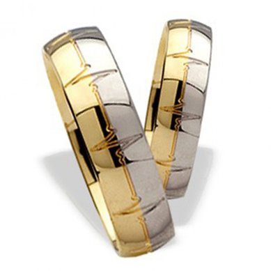 Обручальные кольца 12061 | 12061-O5477 - Студия обручальных колец OBRUCHALKI.com