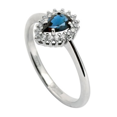 Помолвочное кольцо 003-К549 - Ювелирный дом КРИСТАЛЛ МЕЧТЫ