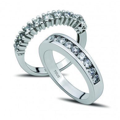 Обручальное и помолвочное кольца 11.601.008.0 | 31.601.041.3-T5496 - Ювелирный салон Tous