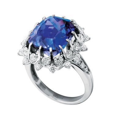 Помолвочное кольцо 004-К550 - Ювелирный дом КРИСТАЛЛ МЕЧТЫ