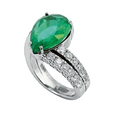 Помолвочное кольцо 007-К553 - Ювелирный дом КРИСТАЛЛ МЕЧТЫ