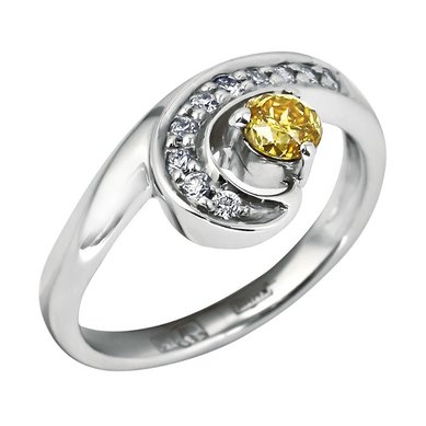 Помолвочное кольцо 010-К556 - Ювелирный дом КРИСТАЛЛ МЕЧТЫ