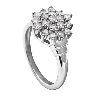 Помолвочное кольцо 013-К559 - Ювелирный дом КРИСТАЛЛ МЕЧТЫ