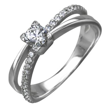 Обручальное кольцо рлл-П5613 - Сеть ювелирных магазинов Платина Кострома