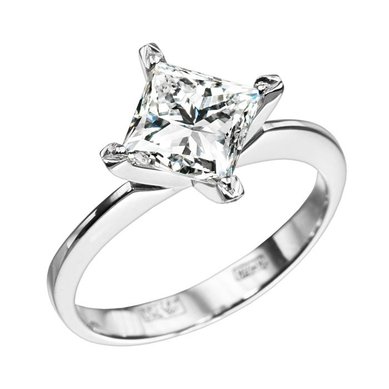 Помолвочное кольцо 023-К569 - Ювелирный дом КРИСТАЛЛ МЕЧТЫ