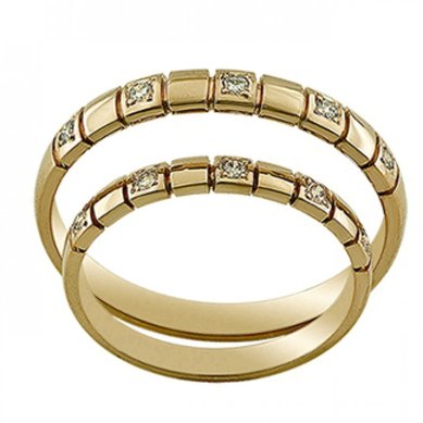 Обручальные кольца 1473 | 1473-М57 - Ювелирный Дом Маска