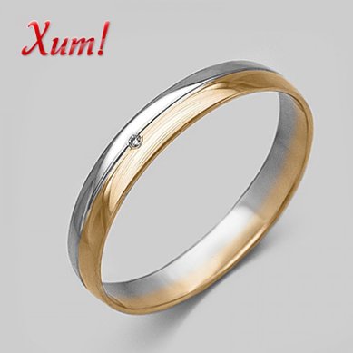 Обручальное кольцо 01-1230-00-101-1111-30-П5747 - Сеть ювелирных магазинов Платина Кострома