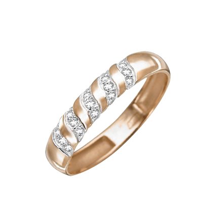 Обручальное кольцо 01-1488-00-101-1110-30-П5754 - Сеть ювелирных магазинов Платина Кострома