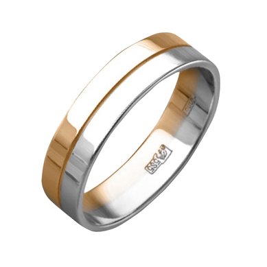 Обручальное кольцо 01-3459-00-000-1111-39-П5790 - Сеть ювелирных магазинов Платина Кострома