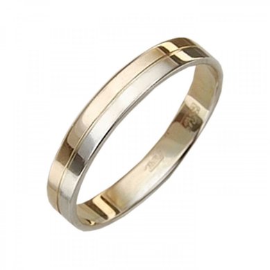 Обручальное кольцо 01-3577-00-000-1111-39-П5796 - Сеть ювелирных магазинов Платина Кострома