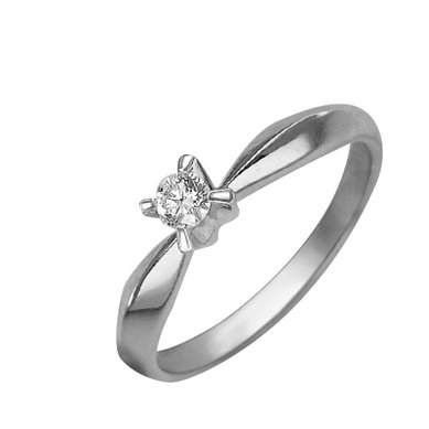 Помолвочное кольцо 01-0084-00-101-1120-30-П5803 - Сеть ювелирных магазинов Платина Кострома