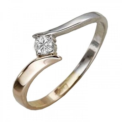 Обручальное кольцо 01-0443-00-101-1111-30-П5812 - Сеть ювелирных магазинов Платина Кострома