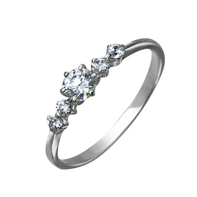 Помолвочное кольцо 01-0465-00-501-1110-38-П5815 - Сеть ювелирных магазинов Платина Кострома